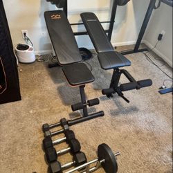 Weights Plus Weight Bench