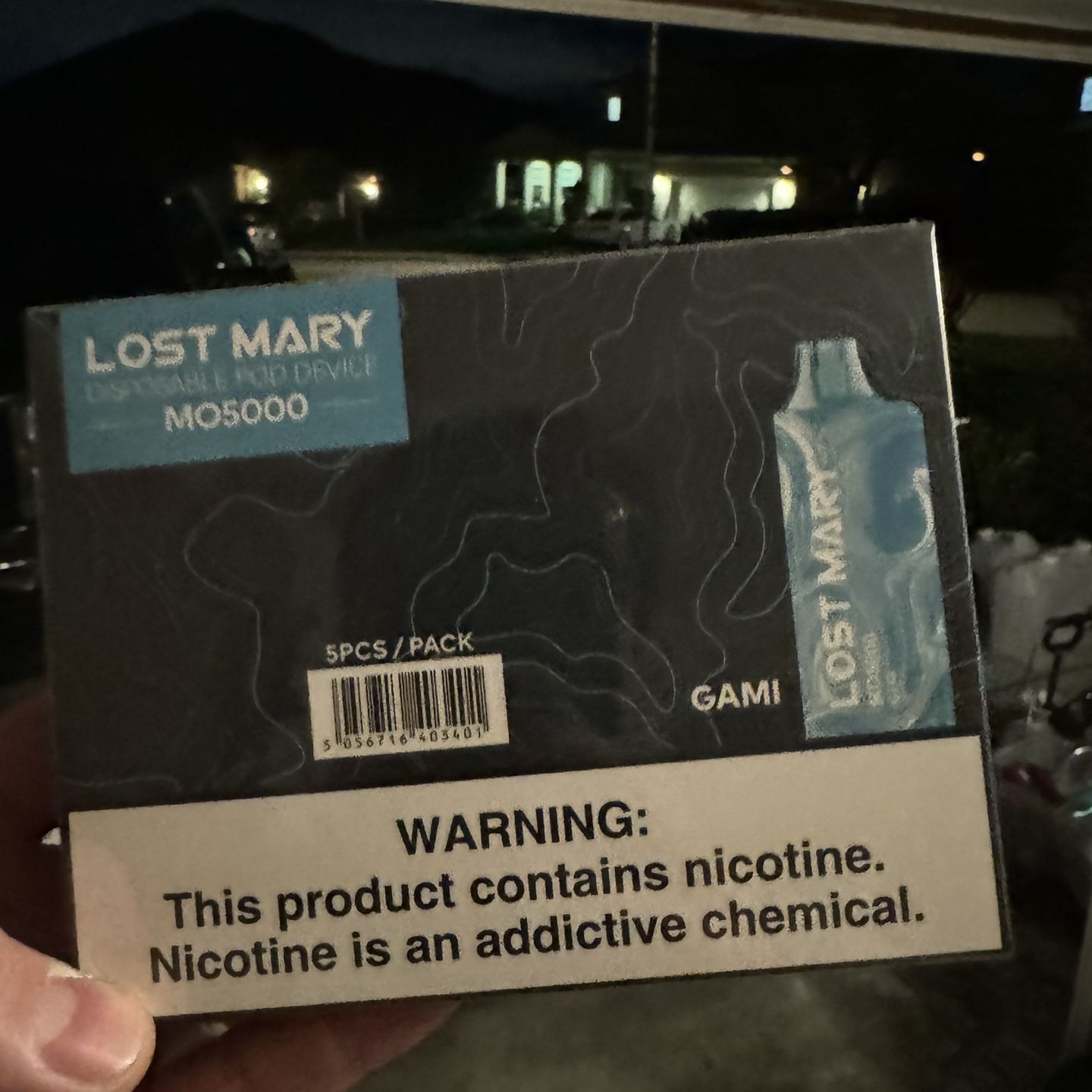 LOST MARY MO5000 DISPOSABLE  GAMI