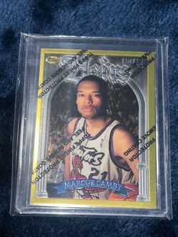 Marcus Camby Topps Finest Basketball Card
