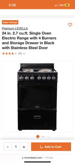 24” Stove Premium Lavella