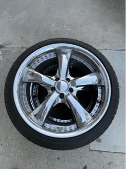 5 lug 20” wheels and tires