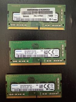 BULK - 8gb DDR4 SODIMM - 2400t - $20 each