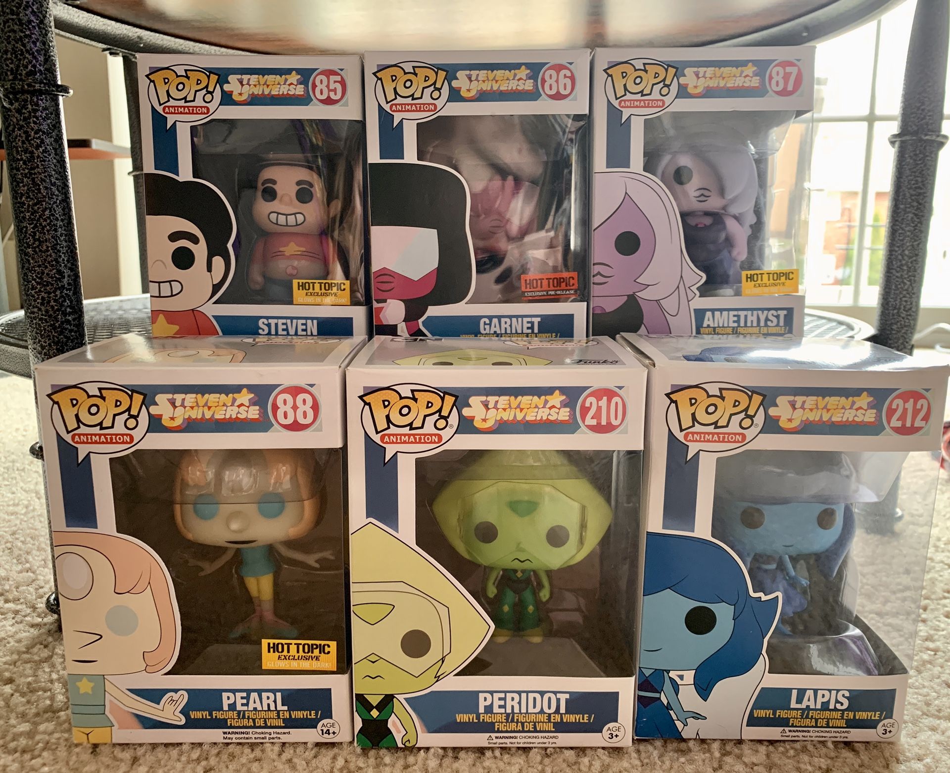 Steven Universe Funko Pops!