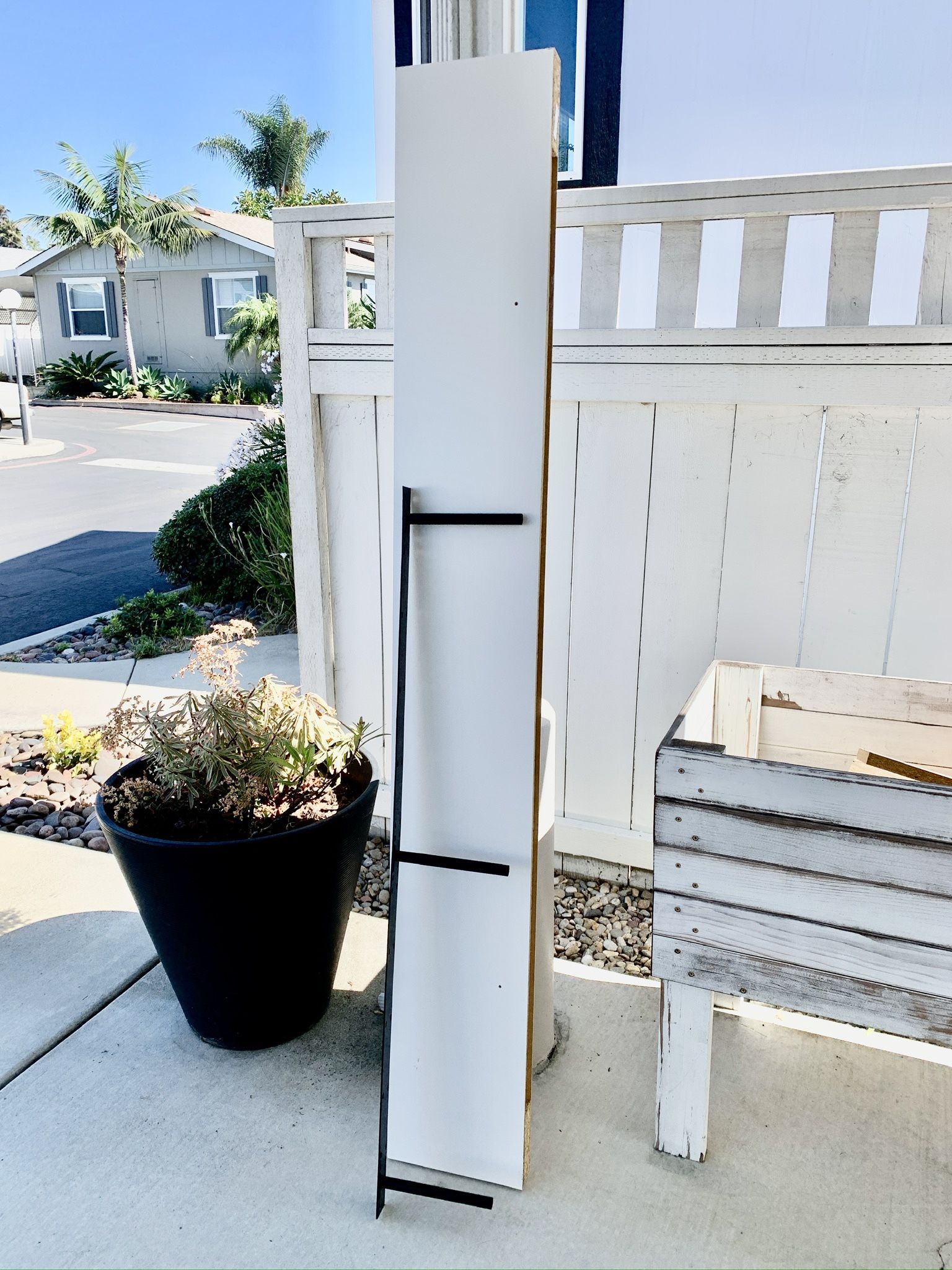 White IKEA Wall Mount Shelf
