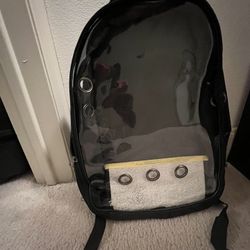 Clear Pet Travel Backpack