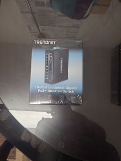 Two 10-port Industrial Gigabit PoE+DIN -rail Switches