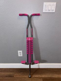 Pro Sport Pogo Stick – Pink & Gray