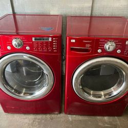Washer And Dryer LG Gas