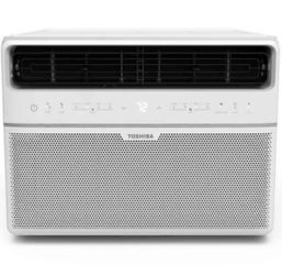 Toshiba 10,000 BTU 115V Smart Wi-Fi Touch Control Window Air Conditioner - White