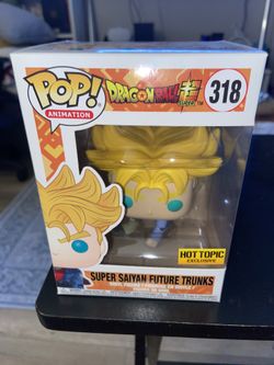 Dragonball Super 318 Super Saiyan Future Trunks Hot Topic Exclusive