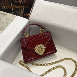 Chain Strap Handbag - Shoulder & Crossbody Bag