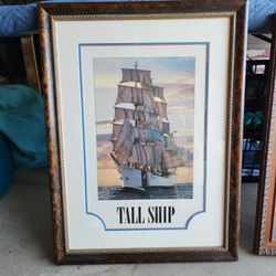 Framed pictures,