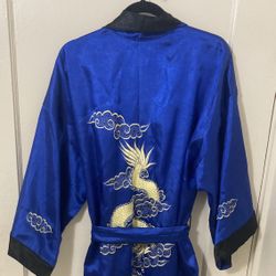 reversible Oriental Chinese Robe 