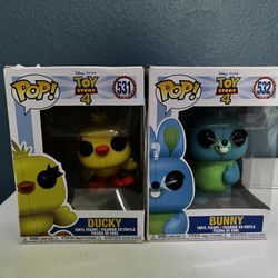 Ducky & Bunny Funko POP!s 