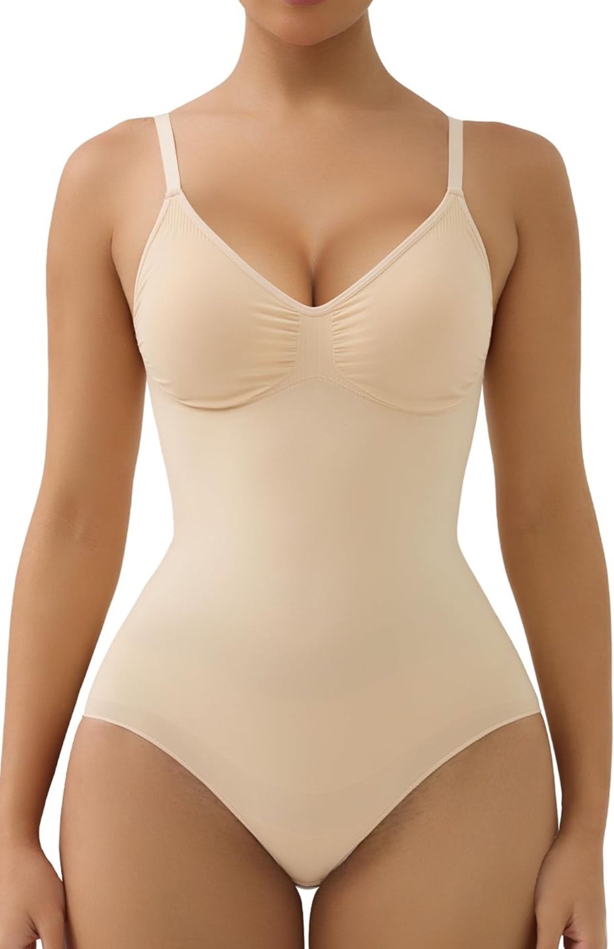 SHAPERX Seamless Nude Smooth&Shape Bodysuit