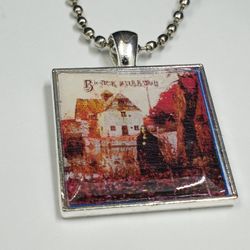 Black Sabbath Debut Album Cover Pendant Necklace 