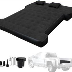 Air
Mattress for Full Size Short Truck Beds
5.5-5.8ft, with Pump & Carry Bag-