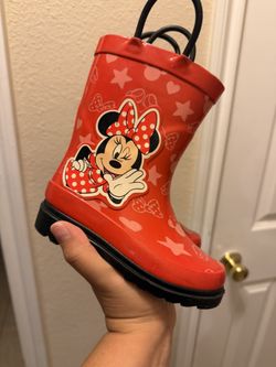 Minnie Mouse Rain Boots