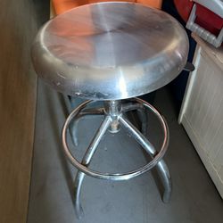 2 Stainless Steel Adjustable Stools