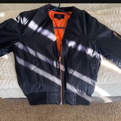 Black bomber Jacket