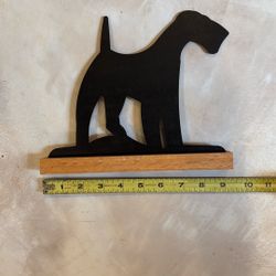 Airedale Terrier Silhouette Decor 