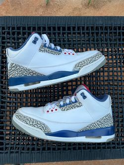 Air Jordan 3 True Blue 2016 Sz 10.5