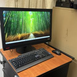 24” Lenovo All-in-one Desktop W/ Windows 11