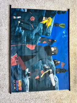 Naruto 2002/2007 wall scroll fabric banner poster