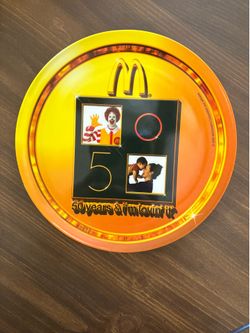 McDonald’s plate