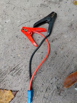 Jump Starter Clamp Cable with Connector