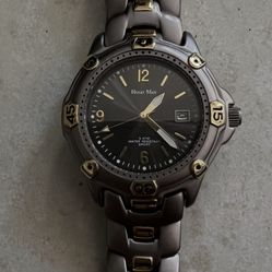 Hugo Max Watch Stainless Steel 18k Gold Plated 