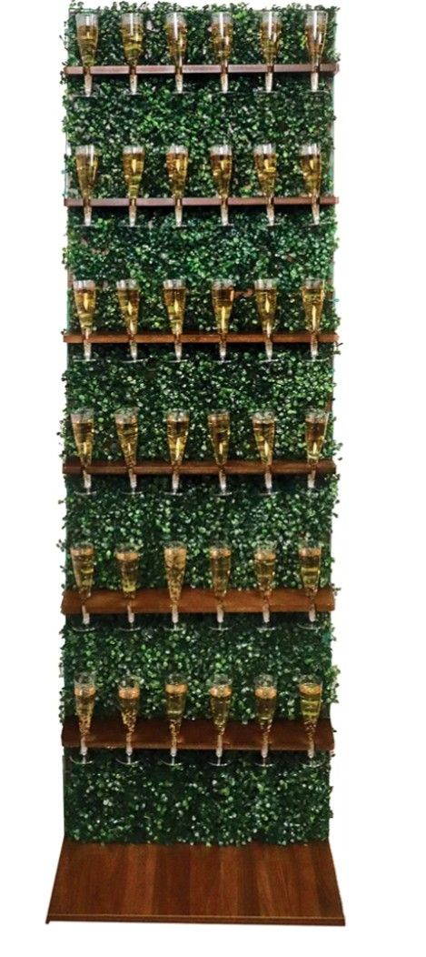 Champagne Wall Party Display