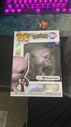 Funko pop mew two pearlescent pokemon center