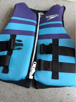Kids life jackets and boogie boards