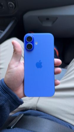 Blue iPhone 16