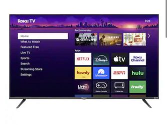 TCL Roku Smart TV 55” with Stand