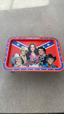 Dukes of Hazzard Vintage Metal TV Tray