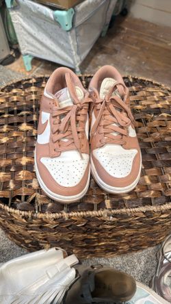 Rose Gold Nike Dunks