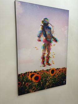 Astronaut Art Piece 32x48