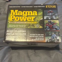 Magna Power AGM Technology Lawn And Garden Battery 