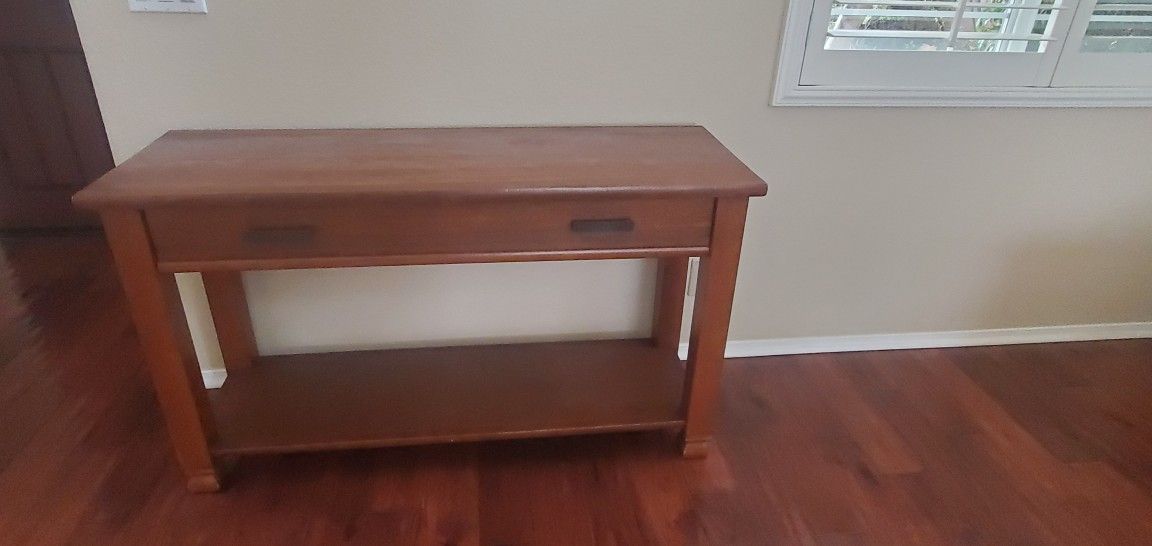 Wooden Buffet Table