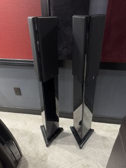 Atlantic technology THX Certificated Surround Speakers With Pedestals