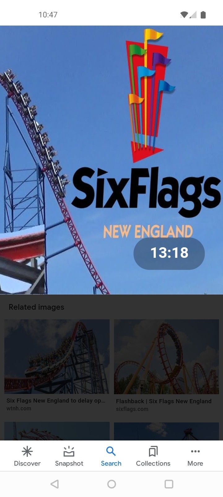 I Have 4 Tickets From Six Flags New England From This Year Into Next Year 1 Ticket For $20 Or 4 Of Them For $80