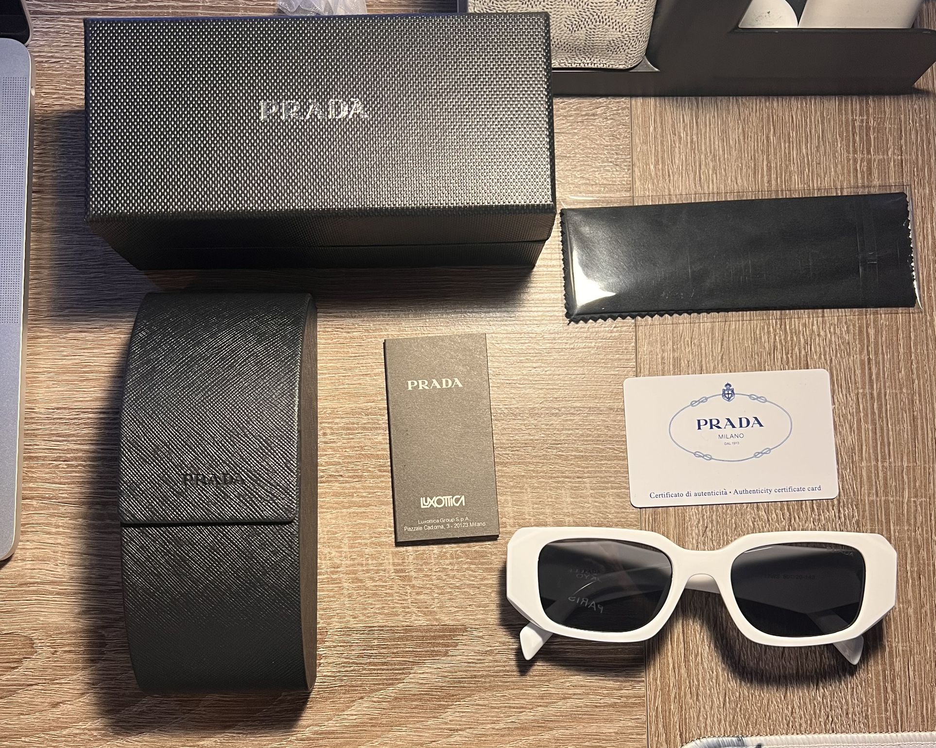 White Prada Pr17 Brand New