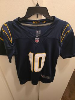 Justin Herbert Los Angeles Chargers Nike Navy Football Game Jersey Youth M $110
