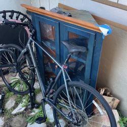 Blue Display Cabinet 
