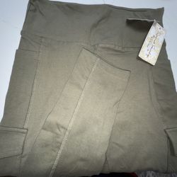 Cargo Leggings beautiful green