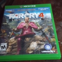 FarCry 4 Xbox One Replacement Video Game Case 