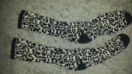Cheetah Vans Socks
