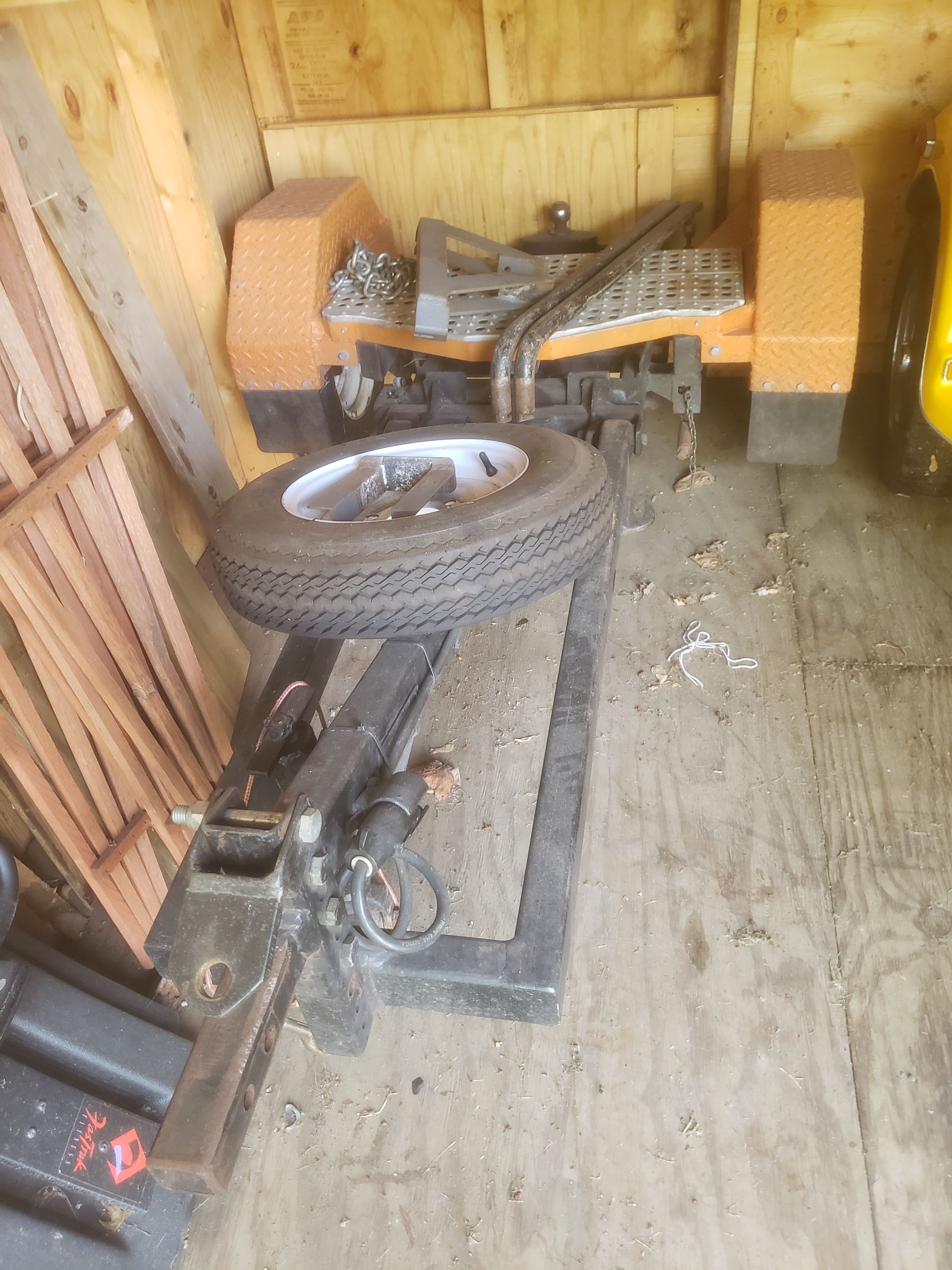 Dolly for behind a camper or RV